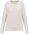 NS413 Native Spirit Ladies Terry Towel Sweatshirt Ivory colour image